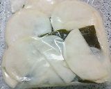 A picture of step 2 of Turnip Senmai-Zuke (Kyoto-style Pickles).