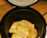 A picture of step 1 of Mike's EZ Crock Pot Chicken & Stuffing.