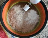 Foto del paso 2 de la receta: Torta de postrecito de vainilla con dulce de batata 🧡