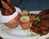 A picture of step 16 of Tawa kabab.