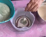 รูปขั้นตอนการทำที่ 7 ของ เค้กไข่มัทฉะช็อกโกแลต🥚