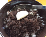 A picture of step 5 of Oreo Shaved Ice Dessert.