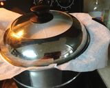 Hình bước làm 2 của món Xôi bọc sườn chiên giòn rụm, (món ăn vặt)