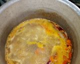 A picture of step 3 of Spaghetti with Vegetable sauce and Chicken Stew.