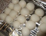 A picture of step 3 of Make Mitarashi Dango With Your Kids for the Moon-Viewing Festival.