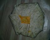 A picture of step 8 of Crunchy chicken taco wrap.