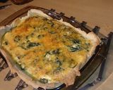 A picture of step 14 of Spinach and feta quiche.