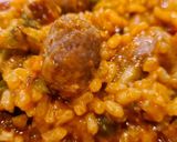 Foto del paso 6 de la receta Arroz con salchichas