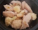 A picture of step 5 of Chicken & Sweet Corn Stew 😀.