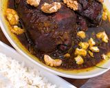 عکس مرحله 2 از دستور مرغ با رب انار و گردو