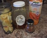 A picture of step 1 of Carrot Cake Smoothie.