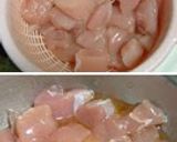 A picture of step 2 of Simple, Plump & Soft Chicken Tender Yakitori.