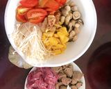 Hình bước làm 1 của món Bún Thái