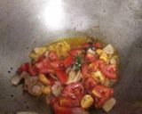 A picture of step 5 of Ciba sambhar masala upma.