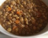A picture of step 5 of Turkish Style Green Lentils.