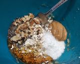 Φωτογραφία βήματος 2 της συνταγής "Chunky monkey overnight oats" 🍌🌃