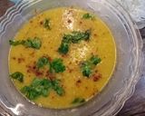 A picture of step 6 of Tarkay wali moong daal.