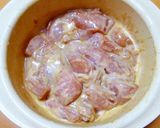 A picture of step 3 of Juicy Karaage Fried Chicken with Cheap Chicken Breasts.