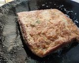 A picture of step 4 of Masala French Toast.