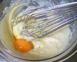 A picture of step 1 of Cheese Creme Brulee.