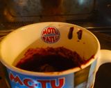 A picture of step 4 of Chocolate mug cake.