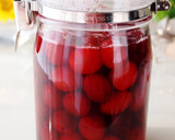 A picture of step 7 of Cherry Compote.