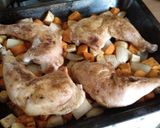 A picture of step 3 of Vickys Moroccan-Style Chicken & Chickpeas, GF DF EF SF NF.