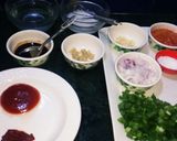 A picture of step 4 of Veg manchurian.