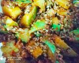 A picture of step 5 of Mango pickle.