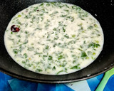 A picture of step 11 of Methi Matar Paneer Malai.