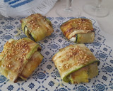 Foto del paso 6 de la receta: Bocaditos de calabacín con salsa pesto
