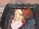 Matambre de novillo con Roquefort a la parrilla.