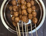 Foto langkah ke 6 dari resep Sate semur telur puyuh.