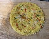 A picture of step 2 of Omelet Pizza (BLW Kids Menu).