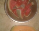 Foto langkah ke 1 dari resep Smothies Semangka dan Melon.