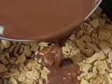 Tarta de galletas y chocolate