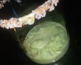 A picture of step 4 of Tri colour kheer.