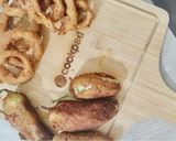 A picture of step 6 of Onion Rings.