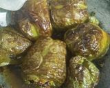 A picture of step 10 of Barwa shimla mircha.