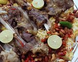 A picture of step 9 of Arabic Mutton Mandi.