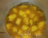 A picture of step 2 of Butternut spinach soup.