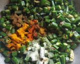 भिंडी भुजिया (Bhindi Bhujiya recipe in Hindi) रेसिपी चरण 4 फोटो