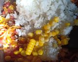 Foto langkah ke 3 dari resep Nasi Goreng Hongkong.