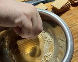 Foto del paso 8 de la receta: Tarta de galletas y moka sin horno