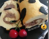 Foto langkah ke 9 dari resep Moo moo Roll Cake.