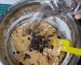 Foto langkah ke 5 dari resep Flat Chocochips Cookie Chewy.