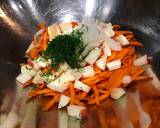 Easy Carrot & Apple Salad with Dill & Blue Cheese recipe step 1 photo