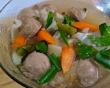 Foto langkah ke 7 dari resep Sayur sop bakso no MSG.