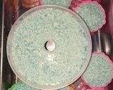 Foto langkah ke 5 dari resep Puding Lumut Bunga Telang.