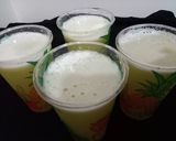 A picture of step 4 of Apple pineapple lemonade.